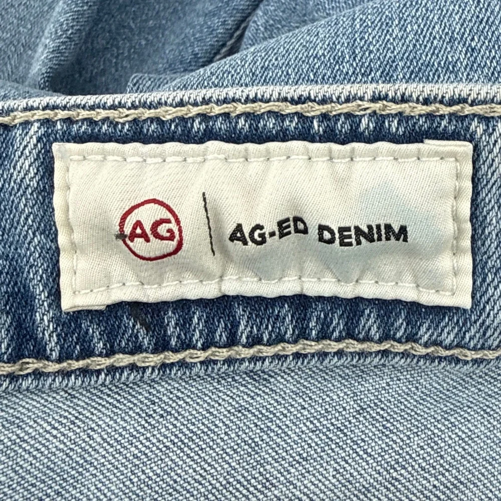 AG Adriano Goldschmied Farrah Boot‎ Crop Jeans 16 Years Shore Distressed Size 27
